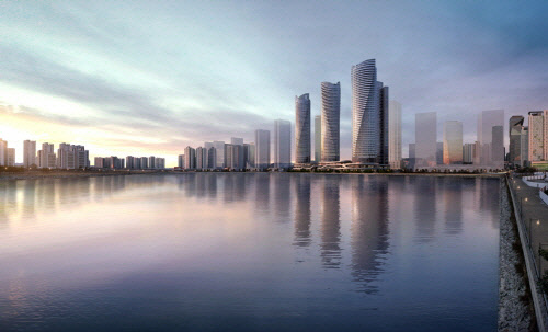 사진= 더샵 송도아크베이 투시도